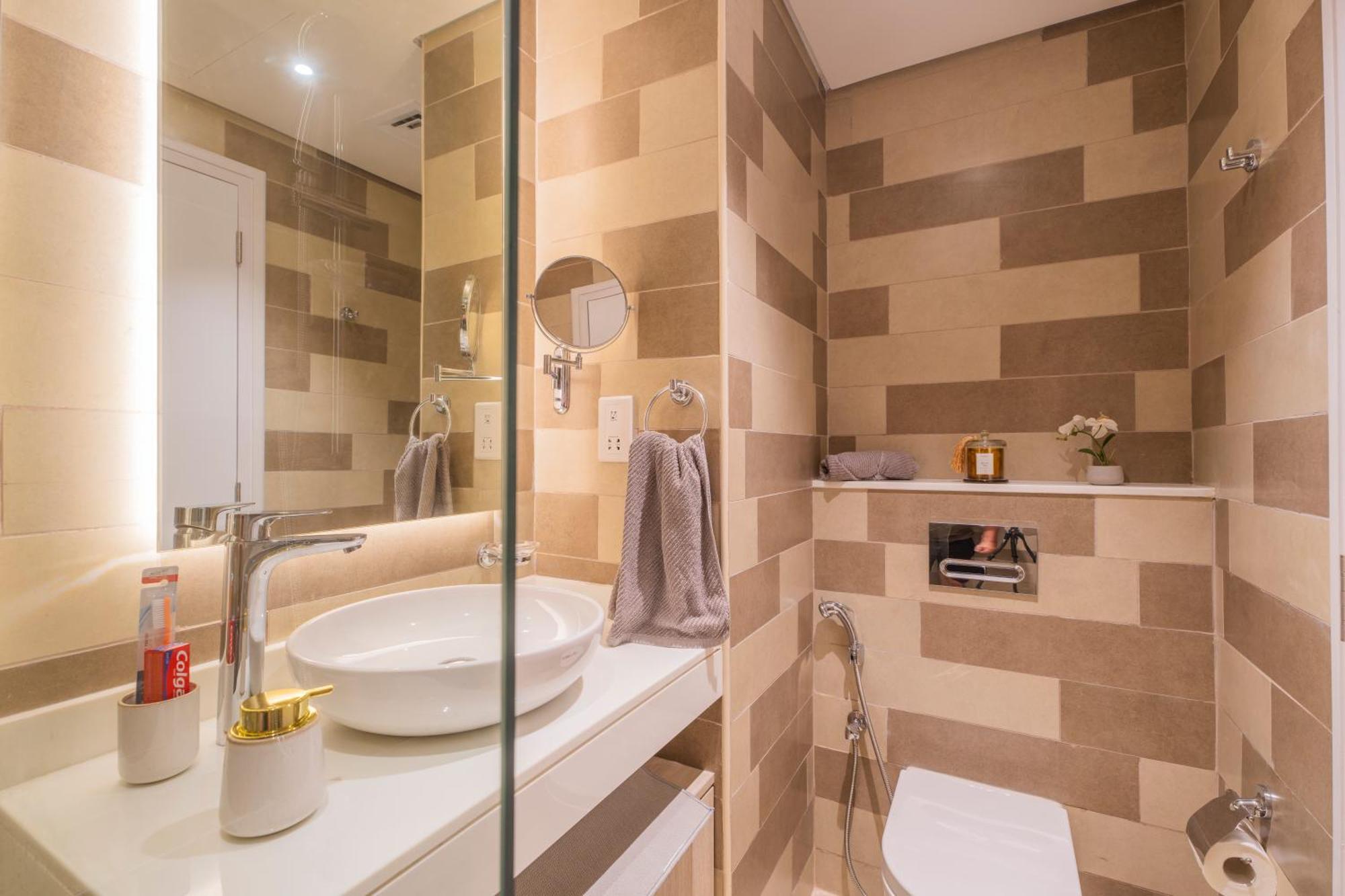 Studio With Pool And Private Beach Access On Palm Jumeirah دبي المظهر الخارجي الصورة