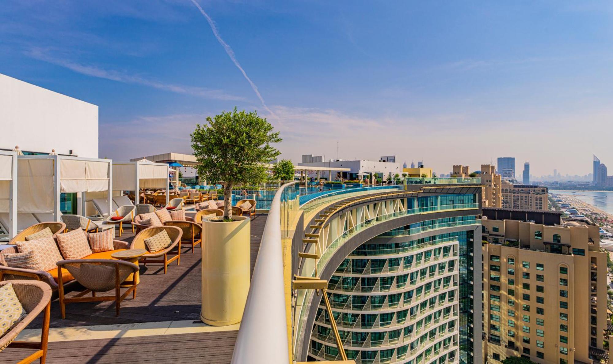 Studio With Pool And Private Beach Access On Palm Jumeirah دبي المظهر الخارجي الصورة
