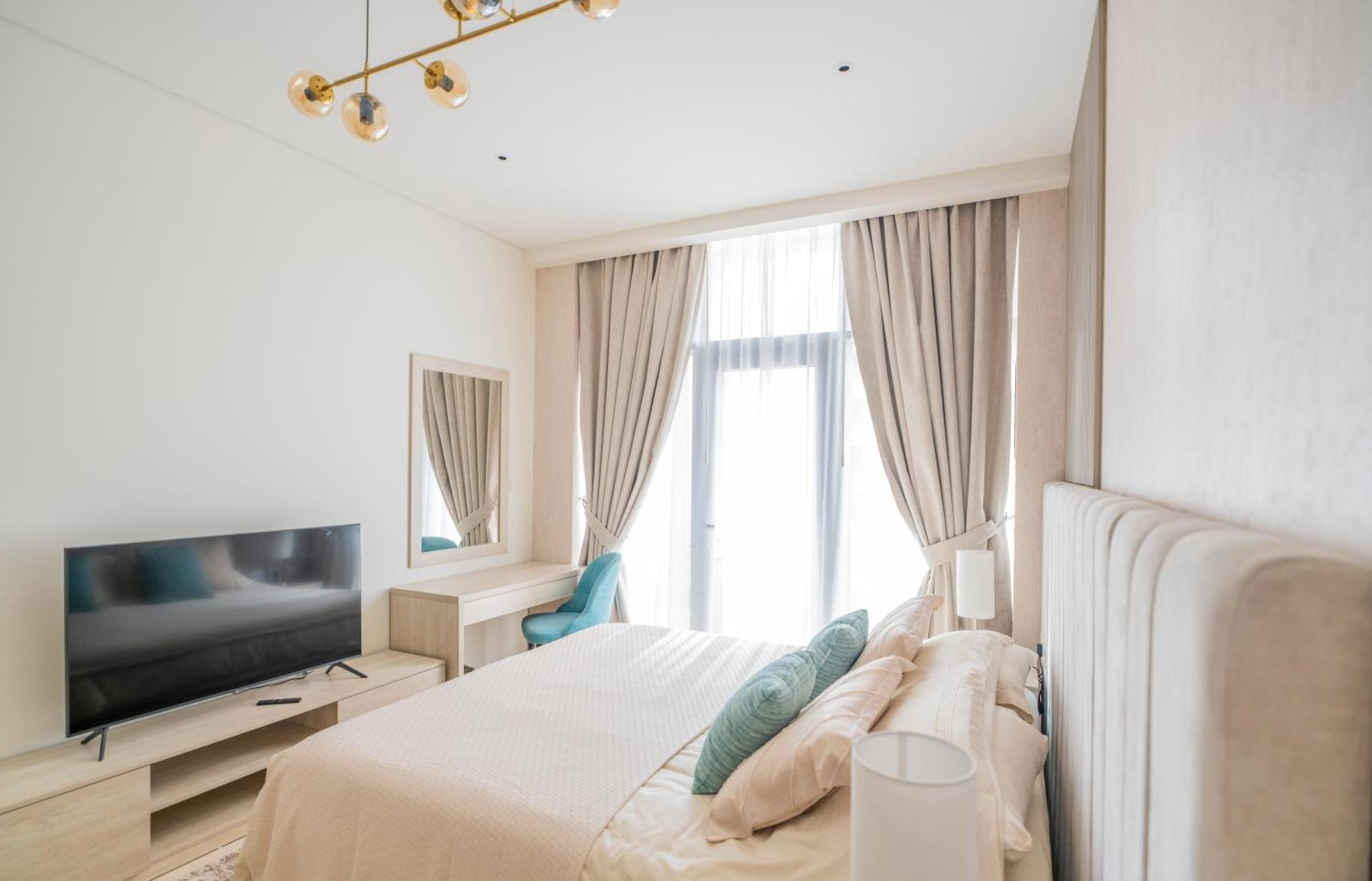 Studio With Pool And Private Beach Access On Palm Jumeirah دبي المظهر الخارجي الصورة