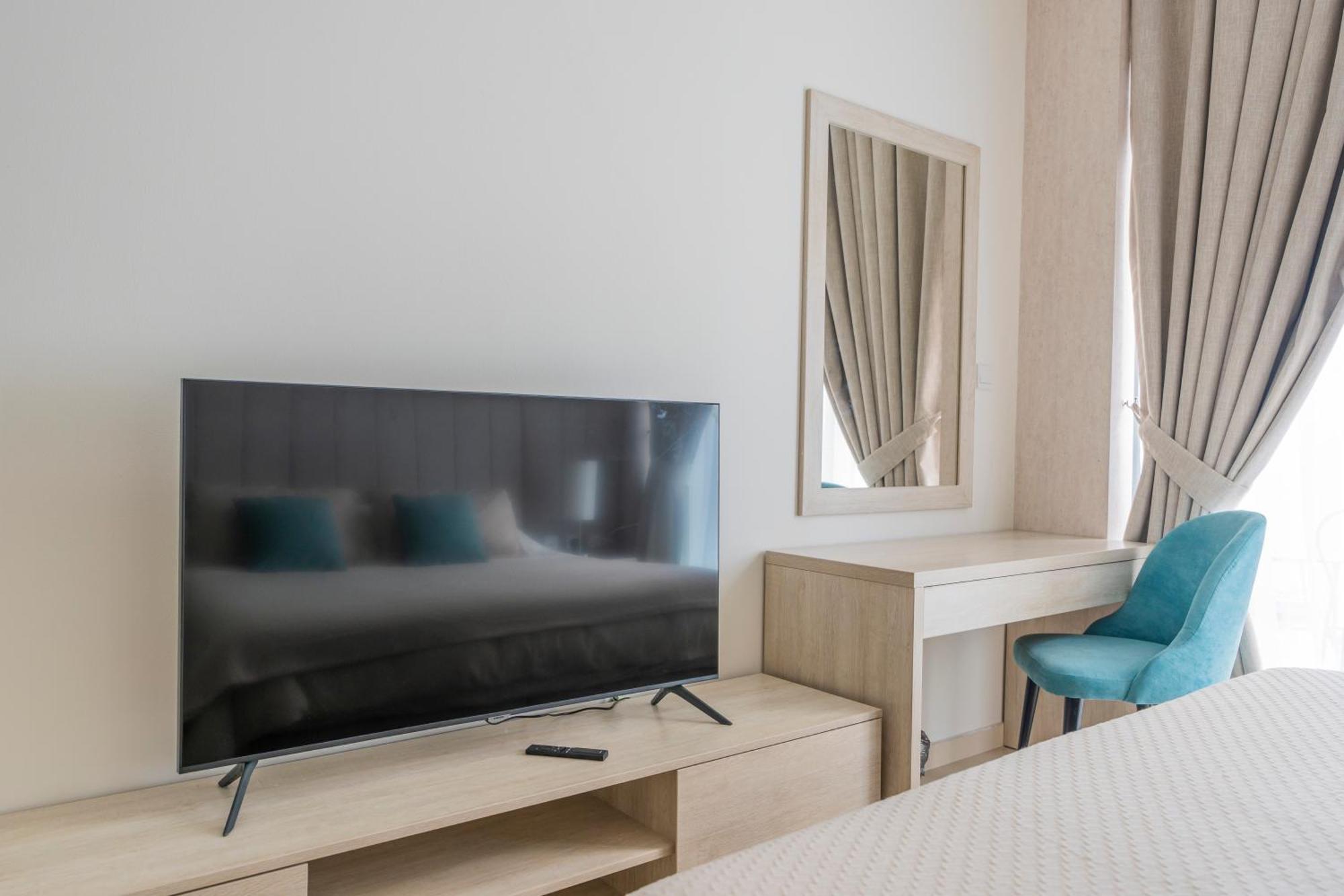 Studio With Pool And Private Beach Access On Palm Jumeirah دبي المظهر الخارجي الصورة