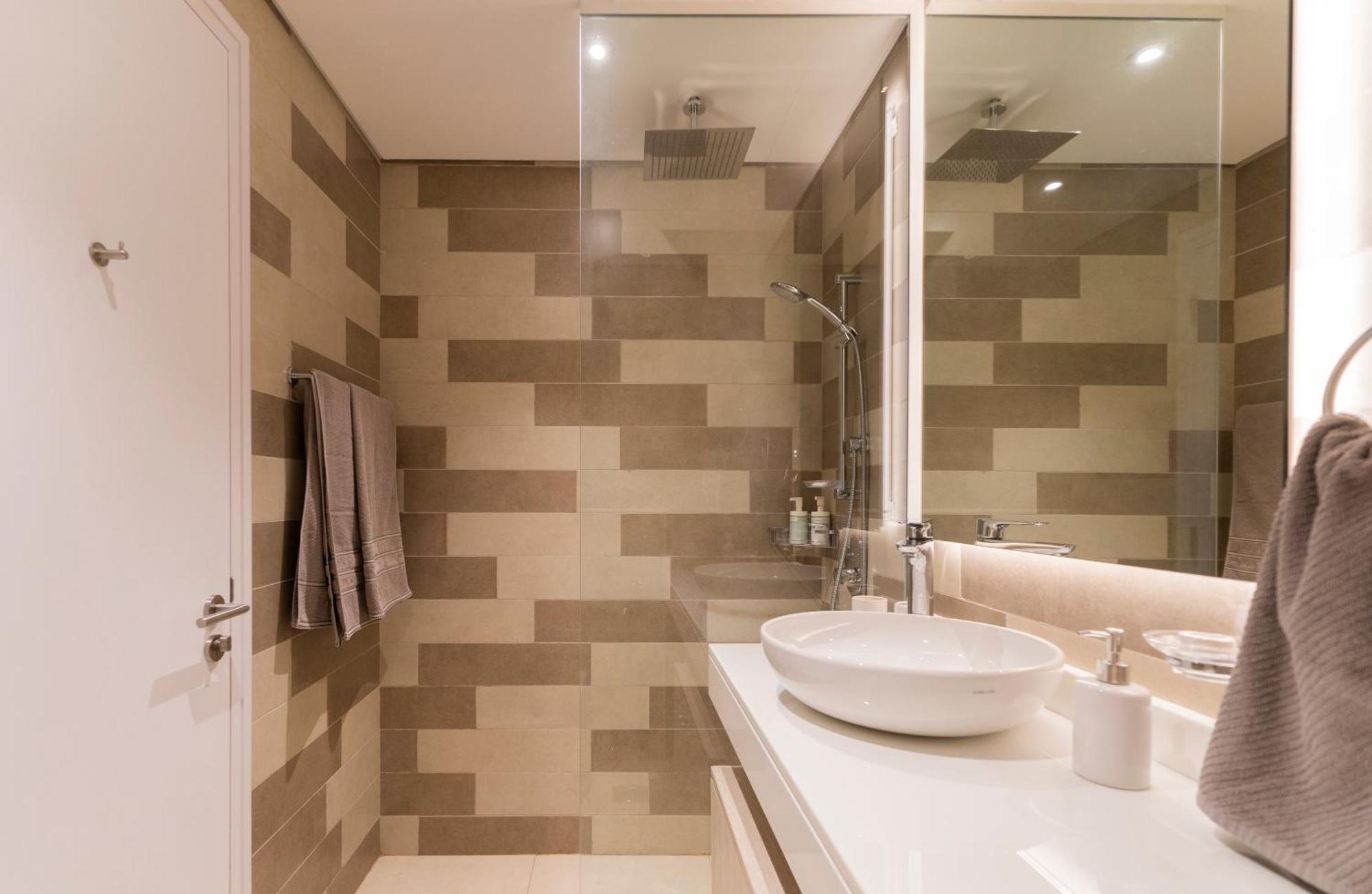 Studio With Pool And Private Beach Access On Palm Jumeirah دبي المظهر الخارجي الصورة